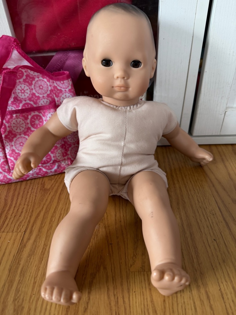 American Girl Beige-Clothed Soft Body Baby Doll